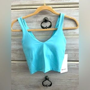 NWT Lululemon Icing Blue Align tank size 2